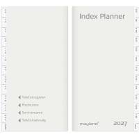 Mayland 2027 Index Planner kalender 8,8x16,6cm REFILL 27095100
