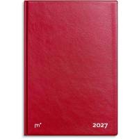 Mayland 2027 City Diplomat ugekalender 16,8x24,5cm r&oslash;d 27194010