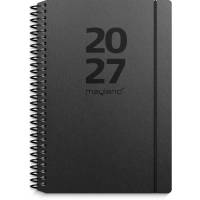 Mayland 2027 Senator ugekalender A6 sort karton 27201220