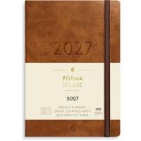 Mayland 2027 Forma Deluxe ugekalender A6 brun 27201410
