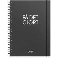 Mayland 2027 kalender F&aring; det gjort A5 sort 27227300