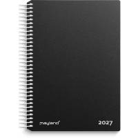 Mayland 2027 dagkalender PP-plast sort 27210000