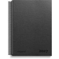 Mayland 2027 timekalender 16,8x23,5cm karton sort 27218100