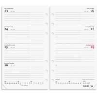 Mayland 2027 system ugekalender PP tv&aelig;rformat REFILL 27276500