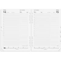 Mayland 2027 System dagkalender A5 tv&aelig;rformat REFILL 27305000