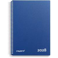 Mayland 2028 timekalender PP-plast bl&aring; 28218020