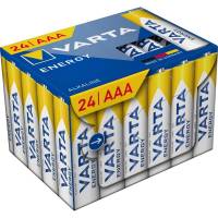 Varta Energy AAA batterier, pakke a 24 stk