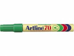 Artline marker EK70 permanent 1,5mm grøn