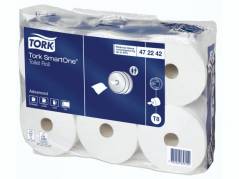 Tork SmartOne T8 Advanced toiletpapir 2-lags, 207m, hvid