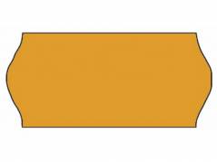 Meto etiket 26x12mm frostlim 5 fluoriserende orange, 1500 stk