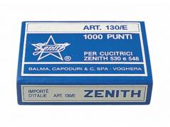 Zenith hæfteklammer stål Zenith 130/E 1000stk/æsk