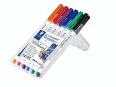 Staedtler Lumocolor 301 WP6 whiteboardmarker 1,0mm, sæt a 6 stk