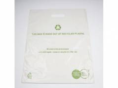Plastikbærepose Recycled 400x450/50x0,045mm