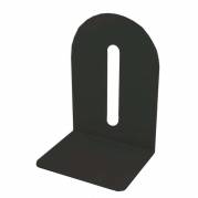 Bogstøtter metal 20cm sort