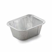 Aluminiumsform til leverpostej 250ml 114 x 89 x 42mm sølv