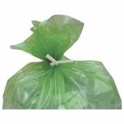 Twisties plastik hvid 60mm, 1000 stk