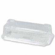 Plastbakke m/hængslet låg v421 flutesbox 220x111x67mm 450stk