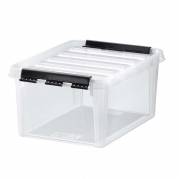 Plastikkasse Smart Store 10 - 8 liter 34x25x16cm med låg klar