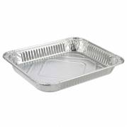 Gastro aluminiumsbakke 1/2GN halv højde 2400ml 324 x 264 x 38mm sølv 100stk