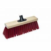 Vikan  Gadekost med socket træ-PVC 385mm