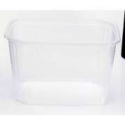 Duni Fixpack plastbakke firkantet PP 750ml klar, 500 stk