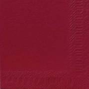 Duni servietter 40x40 cm 3-lags bordeaux