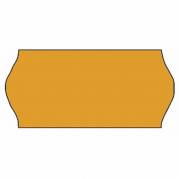 Meto etiket 26x12mm frostlim 5 fluoriserende orange, 1500 stk