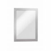 Durable Duraframe A5 magnetisk ramme med magnetisk lukning sølv