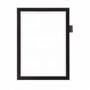 Durable Duraframe skilt Note A4 med selvklæbende ramme sort