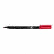 Staedtler Lumocolor F 0,6mm 318-2 permanent rød