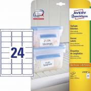 Avery fryselabel L7970-25, 63,5x33,9mm 