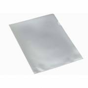 Bantex charteque A4 0,11mm åben top/side præget, 100 stk