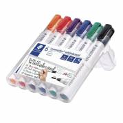 Staedtler Lumocolor 351WP6 whiteboardmarker 2,0mm, sæt med 6 stk