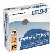 Rapid Strong h&aelig;fteklammer 23/20 galvaniseret, 1000 stk