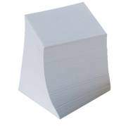 Kubus refill limet med 700 ark 9x9x9 cm hvid