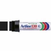 Artline EK130 marker permanent 5-30mm firkantet spids sort