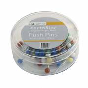 Kortnåle runde 4mmx20mm ass farver, 100 stk