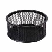 Clipsholder MESH design metal 50x90mm sort