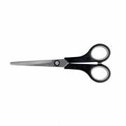 Office saks med soft gummi greb 17 cm sort