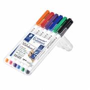 Staedtler Lumocolor 301 WP6 whiteboardmarker 1,0mm, sæt a 6 stk