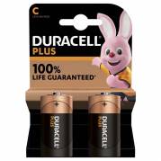 Duracell Plus Power C balleri alkaline, pakke a 2 stk