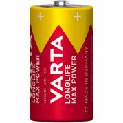 Varta Longlife Max Power C batterier, pakke med 2 stk