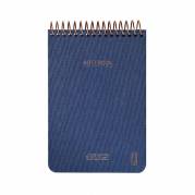 KOZO notesbog A6 Premium linieret 80 sider 100g navy blå