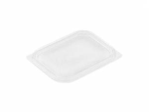 Låg A-PET t/Foliebakke str. 108x83x42mm - 100stk/pak