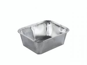 Foliebakke Alu Plus Pack 118x98x44mm, 340ml - 100stk/pak