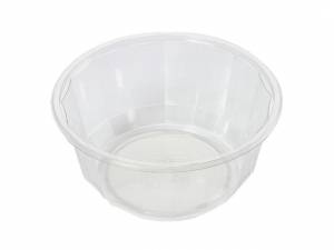 Plastbakke A-PET Plus Pack 16-kantet salatskål 1428ml - 300stk/kar