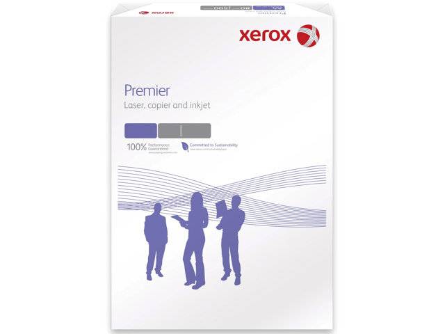 Xerox Premier 90g A4 med 4 huller 7mm, 2500 ark