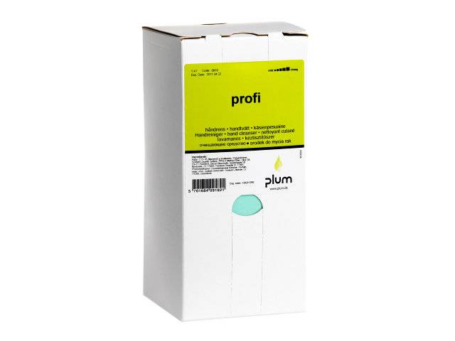 Plum Profi håndrens bag-in-box i pastaform, 0918, 1,4 liter
