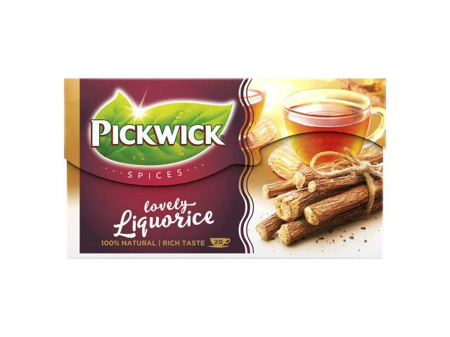 Pickwick lakrids te, 20 breve