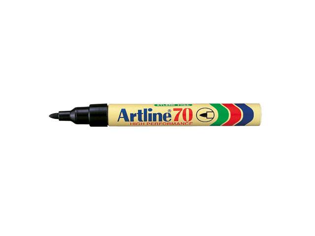 Artline marker EK70 permanent 1,5mm sort